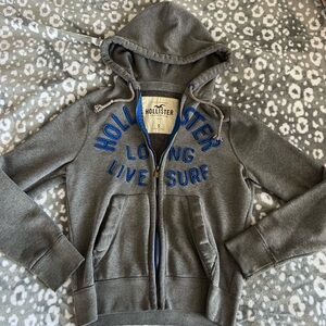 Y2K Hollister Co. Zip up Hoodie